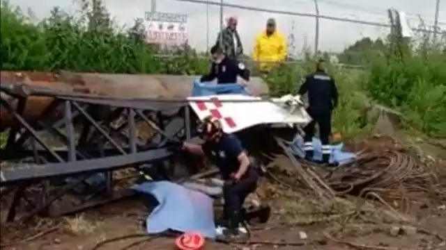 Los cinco trabajadores muertos, por la caída de la grúa, son originarios de Guerrero