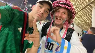 Facundo sigue haciendo de las suyas en Qatar. Foto: especial