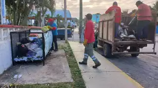 Los quejosos comentaron que desde hace más de una semana el servicio de limpia no ha pasado por varias zonas