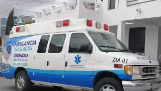 Ladrón roba batería de ambulancia en Campeche y logra escapar