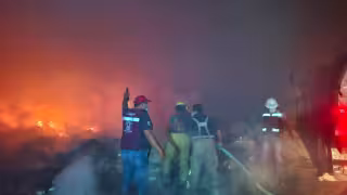 Dos incendios marcaron el Fin de Año en Escárcega