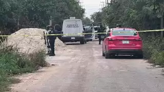 Al lugar llegaron elementos de la Policía Quintana Roo para verificar el reporte