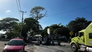 Los pobladores llegaron a un acuerdo con las autoridades municipales y estatales para reabrir la vía