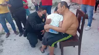 Sus familiares sufrieron una crisis nerviosa por lo que tuvieron que ser atendidos por la Cruz Roja