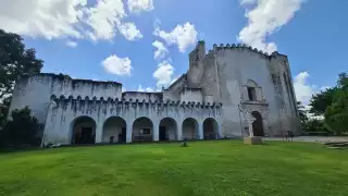 El exconvento franciscano de Santa Clara de Dzidzantún tiene una de las cúpulas más grandes de Latinoamérica