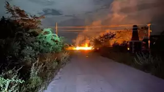 La Policía Municipal acudió para acordonar la zona