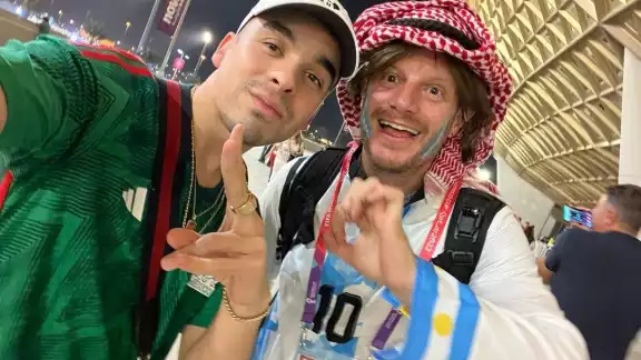Facundo sigue haciendo de las suyas en Qatar. Foto: especial