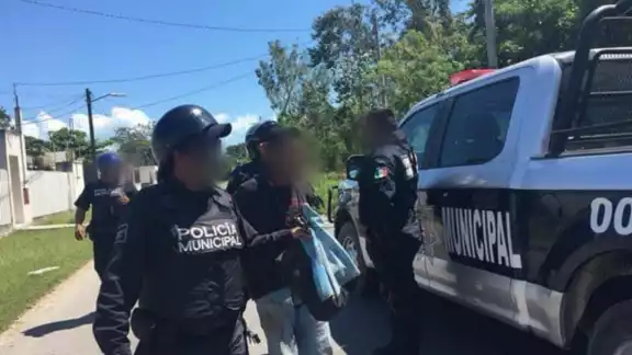 Luego del reporte, se desplegó un amplio operativo por parte de elementos de las diferentes corporaciones policiales Luego del reporte, se desplegó un amplio operativo por parte de elementos de las diferentes corporaciones policiales