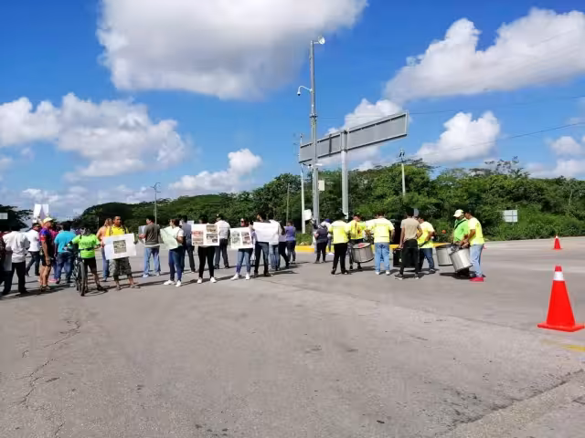 Se prevé el cierre momentáneo y pacífico del periférico Sur de la ciudad en ambos sentidos Mérida-Cancún y viceversa