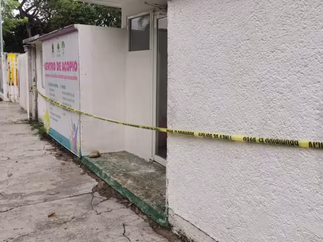 Las autoridades acordonaron el área para comenzar con las investigaciones del hecho delictivo