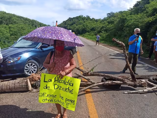 La Guardia Nacional denunció el hecho, al señalar que intentaron dialogar con los inconformes, quienes no accedieron a retirar su manifestación