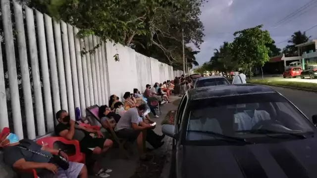 Los chetumaleños buscan ser inmunizados conta el virus