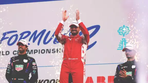El podio en el Eprix de la CDMX El podio en el Eprix de la CDMX