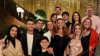 Cristiano sacó los prohibidos en su fiesta de 40 años y Rauw Alejandro le cantó las mañanitas  