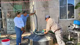 Los quejosos conformaron un comité para verifi car que se benefi cie a la comunidad