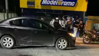 Mujer motociclista atropella a menor en Campeche y le provoca lesiones de consideración en la pierna