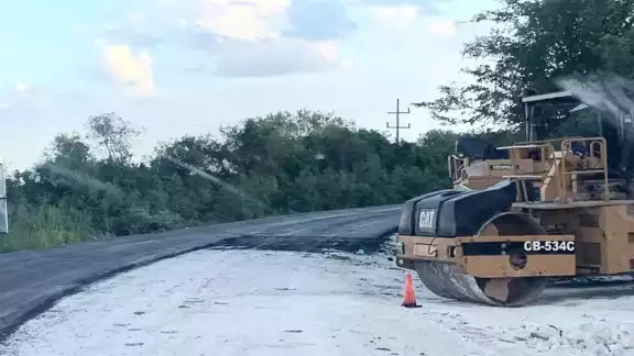 El paso de la Tormenta Tropical Cristóbal por el sur de Quintana Roo, dejó como saldo daños en varios caminos El paso de la Tormenta Tropical Cristóbal por el sur de Quintana Roo, dejó como saldo daños en varios caminos