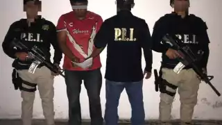 El detenido quedó a disposición de las autoridades tras su captura en Ciudad del Carmen