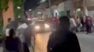 Conductor atropella a feligreses en Puebla