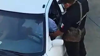 El policía recibía dinero a cambio de no multar