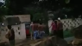 Hombres amenazan con machetes a mujeres en Motul