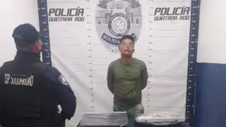 Detienen a presunto ladrón en Playa del Carmen