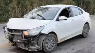 No se reportaron personas lesionadas en el accidente