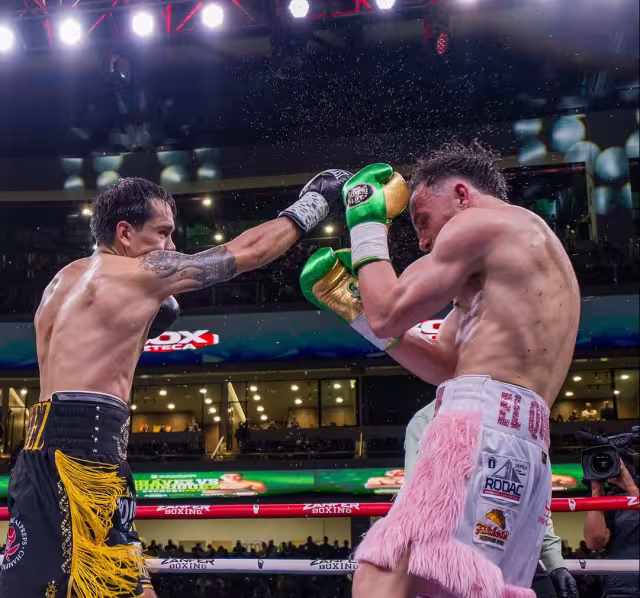 Las acciones de la pelea