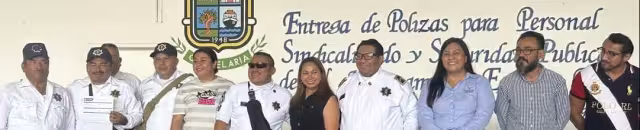 Las autoridades del Ayuntamiento de Candelaria no han cumplido con el pago de quinquenios y entrega de equipo táctico prometidos a los policías municipales.