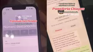 Panadería Chiapas de Cancún expone presunto intento de extorsión