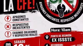 Convocan a marcha contra la CFE en Felipe Carrillo Puerto por constantes apagones