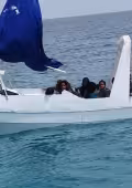 Rescatan a migrantes cubanos en costas de Yucatán