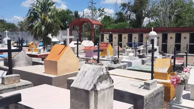 El cementerio de Kantunilkín en Lázaro Cárdenas data hace más de 40 años.