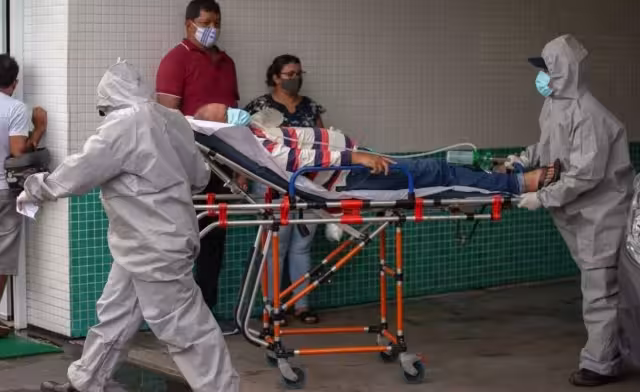 Los hospitales de Brasil están al borde de colapsar