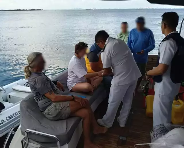 Hospital Naval brindó atención médica inicial a los tripulantes