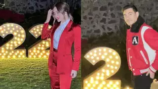 Los novios comparten fotos en el mismo lugar , pero nunca juntos. Foto: Instagram