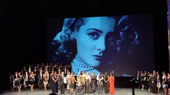 Silvia Pinal agradeció el homenaje que le hicieron en Bellas Artes