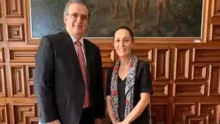 Claudia Sheinbaum asegura que Marcelo Ebrard es uno de los mejores servidores públicos del país