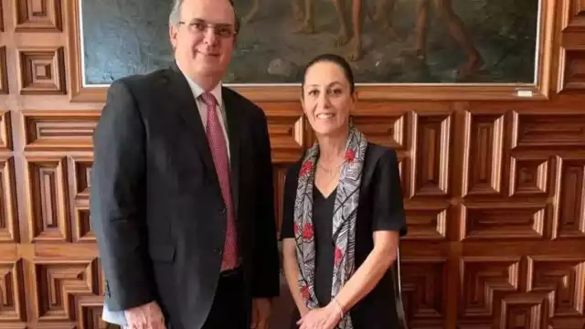 Sheinbaum dice que su 'mano está extendida siempre' para Ebrard