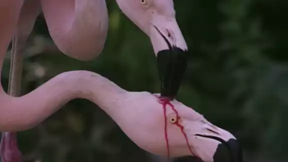 El líquido rojo se genera en el revestimiento epitelial del buche de los flamencos, sean hembras o machos, esta leche de cosecha es regurgitada para alimentar a sus crías. El líquido rojo se genera en el revestimiento epitelial del buche de los flamencos, sean hembras o machos, esta leche de cosecha es regurgitada para alimentar a sus crías.