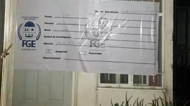 Tras el cateo, los agentes aseguraron un arma de fuego calibre 9 mm y 16 cartuchos útiles