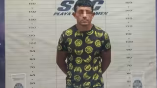Detiene la policía de Playa del Carmen a un sujeto con drogas en la colonia Ejido Sur