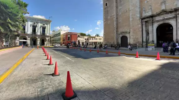 Calles del Centro Histórico de Mérida serán cerradas este miércoles
