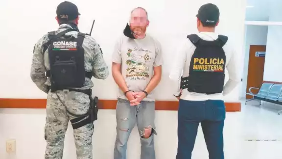El detenido estaba prófugo de la justicia estadounidense El detenido estaba prófugo de la justicia estadounidense