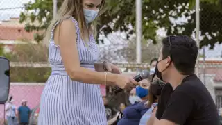 Cecilia Patrón sostuvo dos reuniones presenciales y una virtual con jóvenes