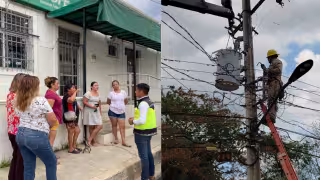 CFE sustituye transformados ante presión de habitantes de Holpechén