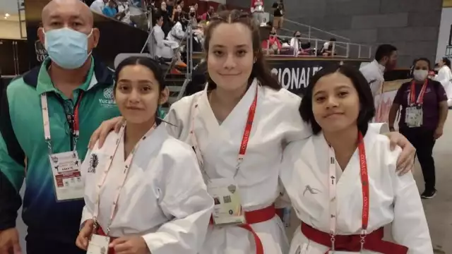 Las atletas de Yucatán estuvieron nerviosas durante su actuación