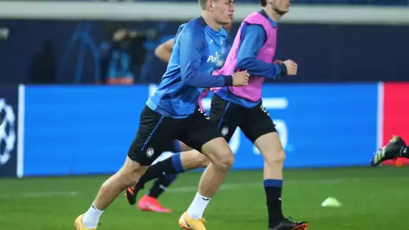 Atalanta y Real Madrid ya están en el terreno de juego