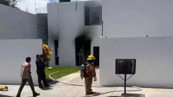 El siniestro se produjo cuando no se encontraba nadie en el interior de la vivienda El siniestro se produjo cuando no se encontraba nadie en el interior de la vivienda