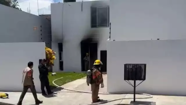 El siniestro se produjo cuando no se encontraba nadie en el interior de la vivienda